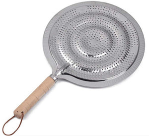 SimmerMat Ring Heat Diffuser with Wooden Handle