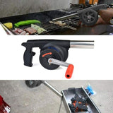 Manually Camping Hand Powered BBQ Fan Air Blower