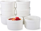 ARTC Ramekin Bowls,8 PCS Bakeware Set for Baking and Cooking, Serving