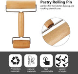ARTC Double Sided Wooden Pastry and Pizza Roller, Rolling Pin