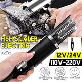 Electric Fish Scaler -Fish Skin Remover- Kitchen Seafood Fish Cleaner Tools