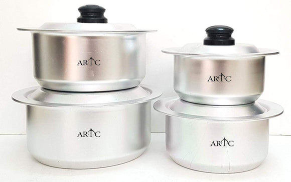 ARTC High Grade Anodized Aluminium Cooking pot 4pcs Set