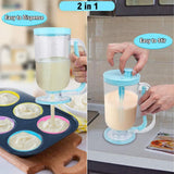 2-in-1 Pancake/Batter/Cupcake Dispenser