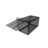 Rat Mouse Cage Trap Heavy Duty Snap Trap-Easy Set Cage Medium Size Black color