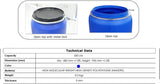 ARTC Plastic Storage Open Top Drum with Securing Ring