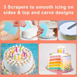 106pcs Cake Decorating Tools Supplies Kit