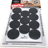 ARTC Self Adhesive Anti-Skid Rubber Furniture Protection Pads 22 pieces - 33854