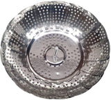 Foldable Stainless Steel Steamer Basket