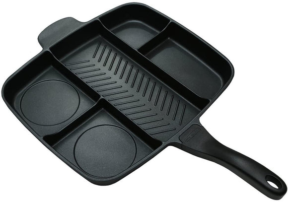 5 in 1 Grill Pan, Black