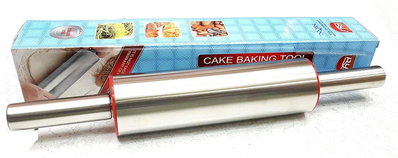 Stainless steel Baking Roller Pin Cake Dough Roller 15