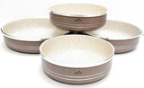 ARTC 4pcs Set Granite Coated Cake Pan, Cake Mould