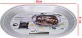 ARTC Aluminum Oven Tray, Roasting Pan & Fish Poacher pan