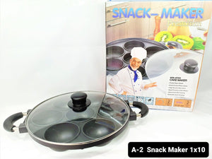 ARTC Non-Stick Snack Maker Pan With Cover 7 PIT