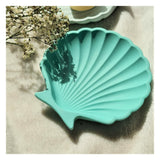 Shell design decorative Dish (Turquoise )